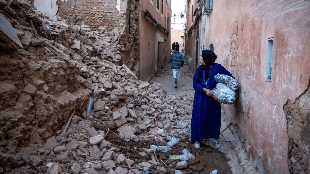Google SERP on Zakat Foundation of America Morocco Earthquake Relief  